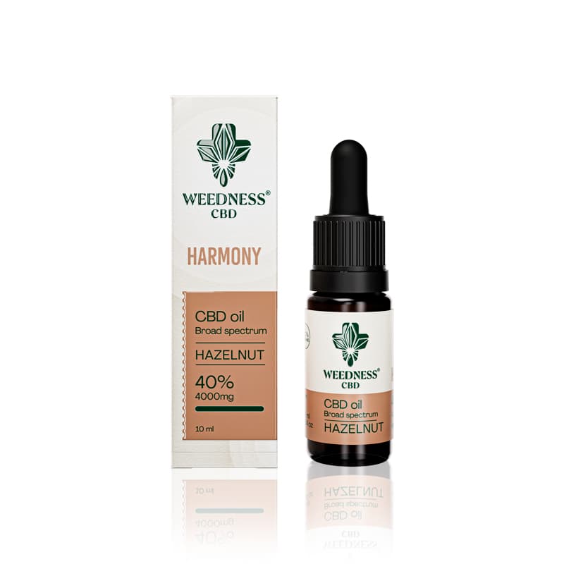 Olio CBD Harmony 40% | Nocciola 10ml