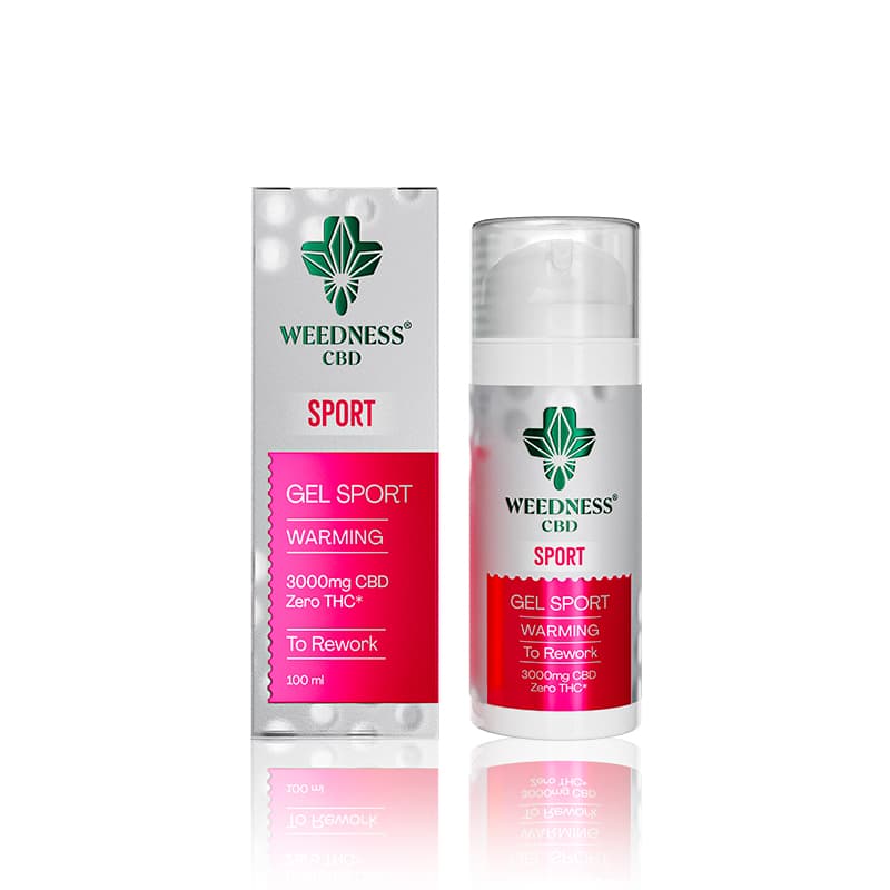 Gel Sport Muscoli e Articolazioni (Effetto Caldo) 3000mg CBD | 0THC