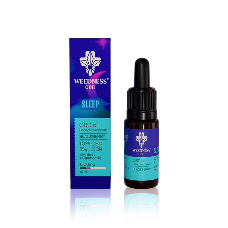 Olio CBD Sleep 10% + CBN 5% | Mora 10ml
