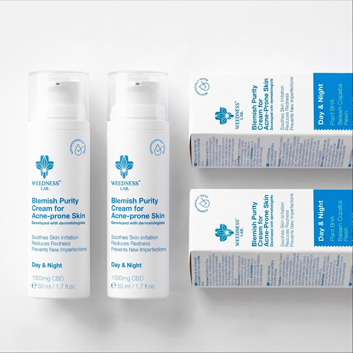 Crema CBD Purificante Anti-imperfezioni per pelli a tendenza acneica