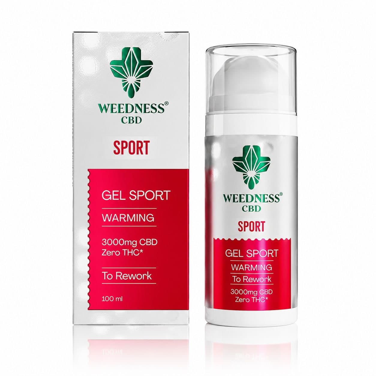 Gel Sport Muscoli e Articolazioni (Effetto Caldo) 3000mg CBD | 0THC