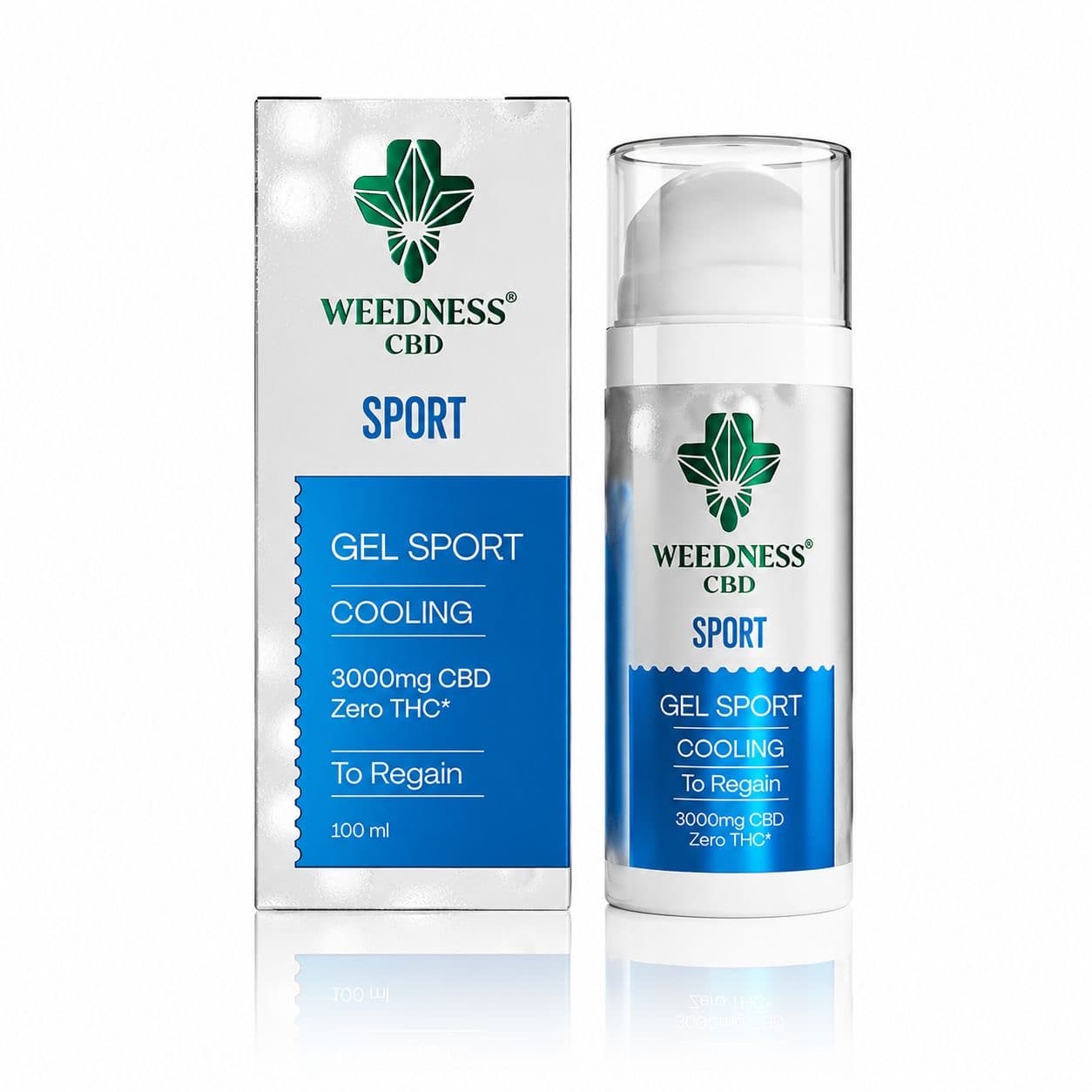 Gel Sport Muscoli e Articolazioni (Effetto Freddo) 3000mg CBD