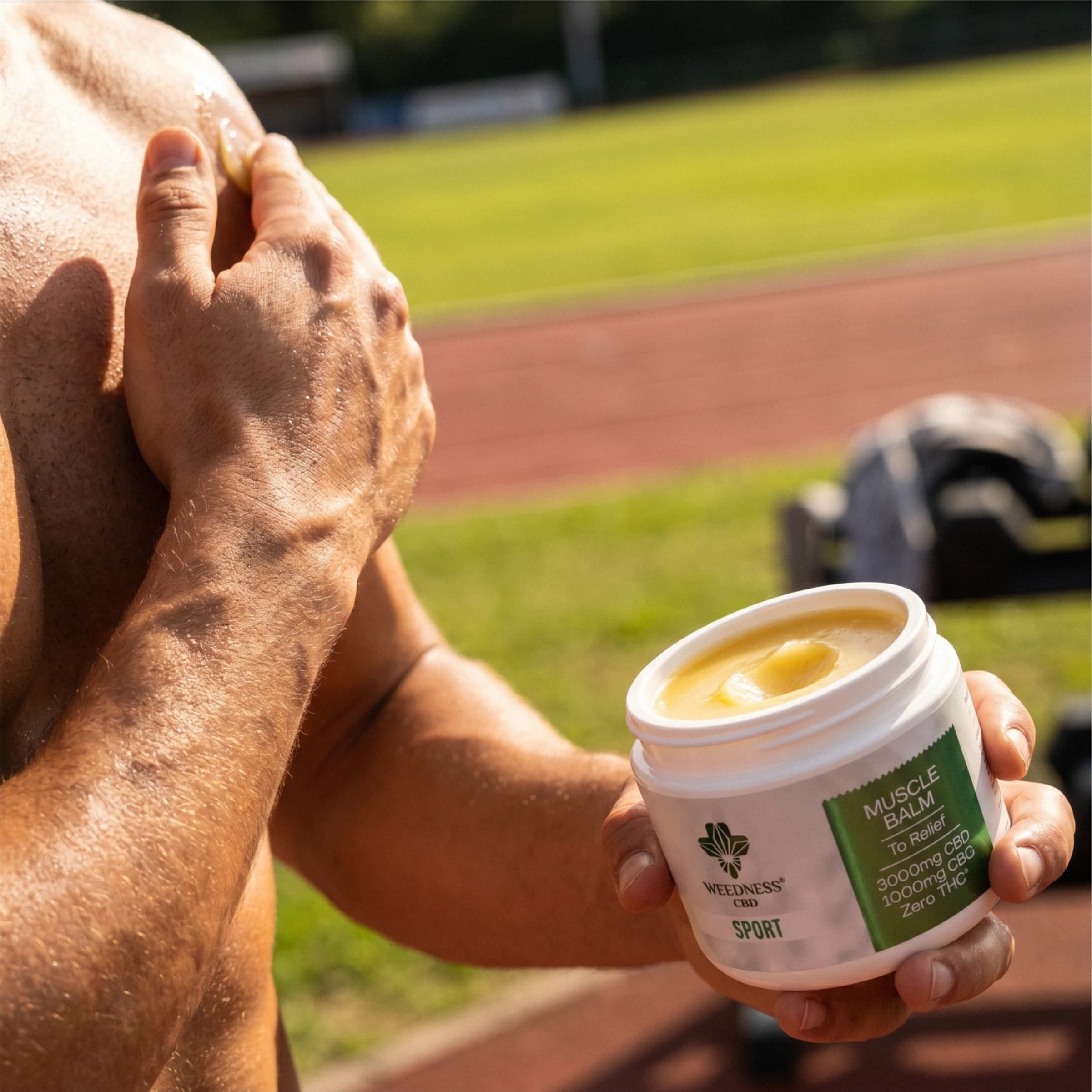 Balsamo Sport Sollievo Muscolare 3000mg CBD e 1000mg CBG