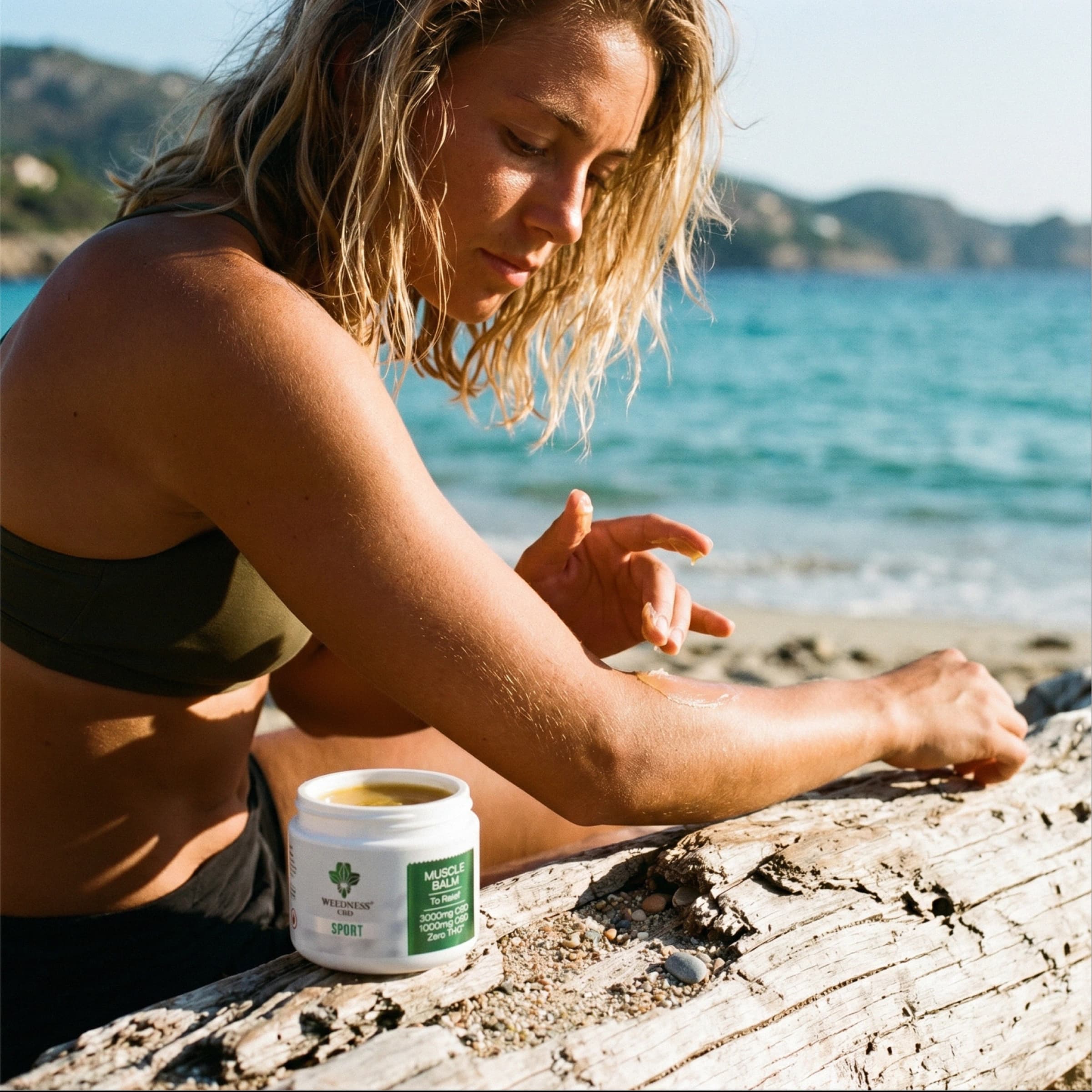 Balsamo Sport Sollievo Muscolare 3000mg CBD e 1000mg CBG